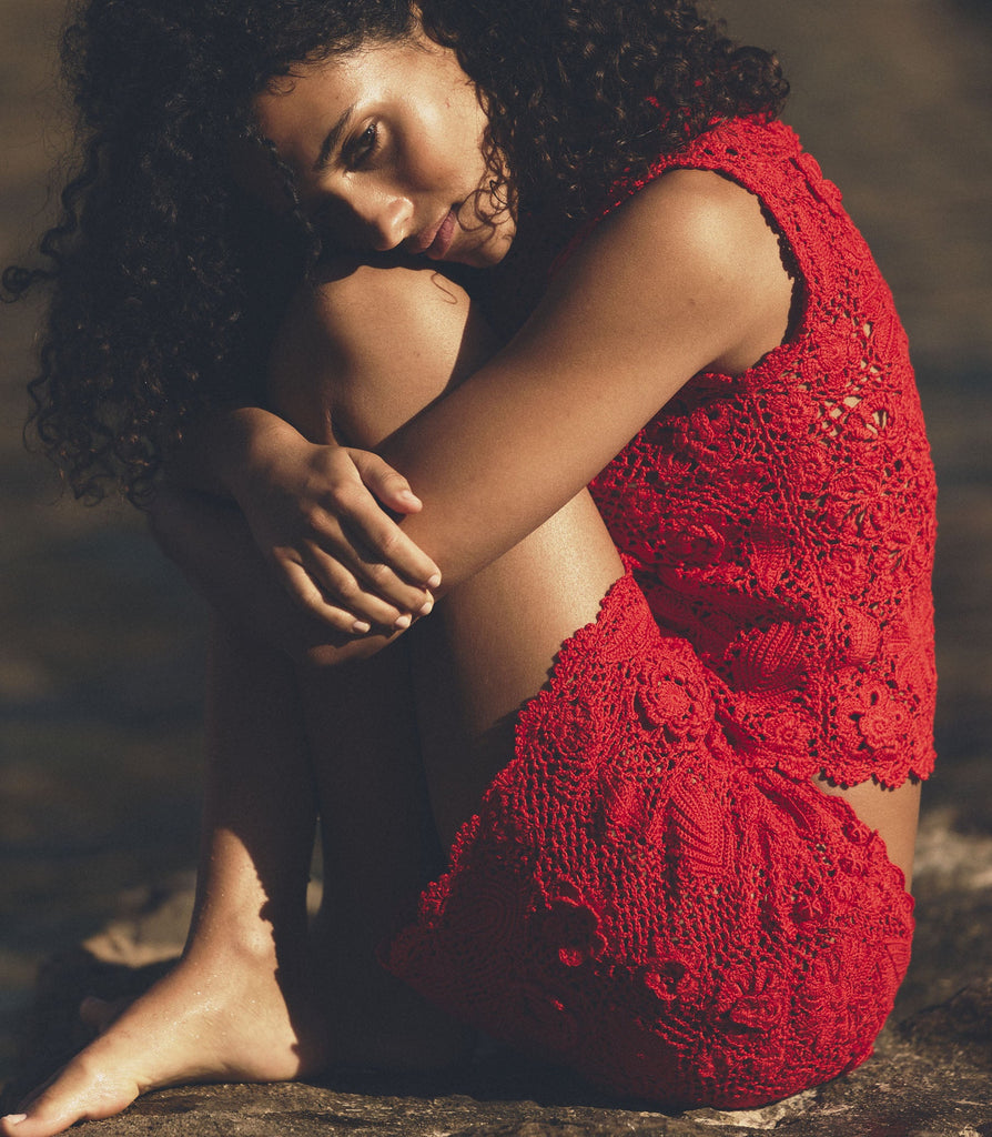 MARCIA TOP -- CARMINE