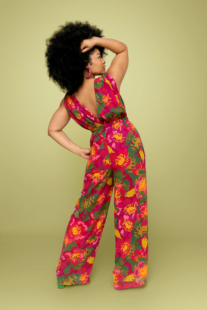 Kahla Plunge Jumpsuit