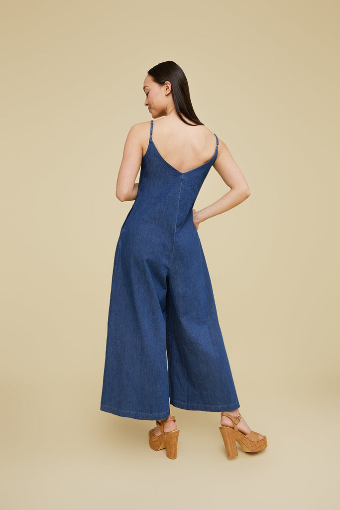 Lani Jumpsuit in Denim