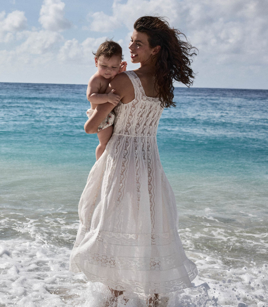 AGNESA DRESS -- SALT