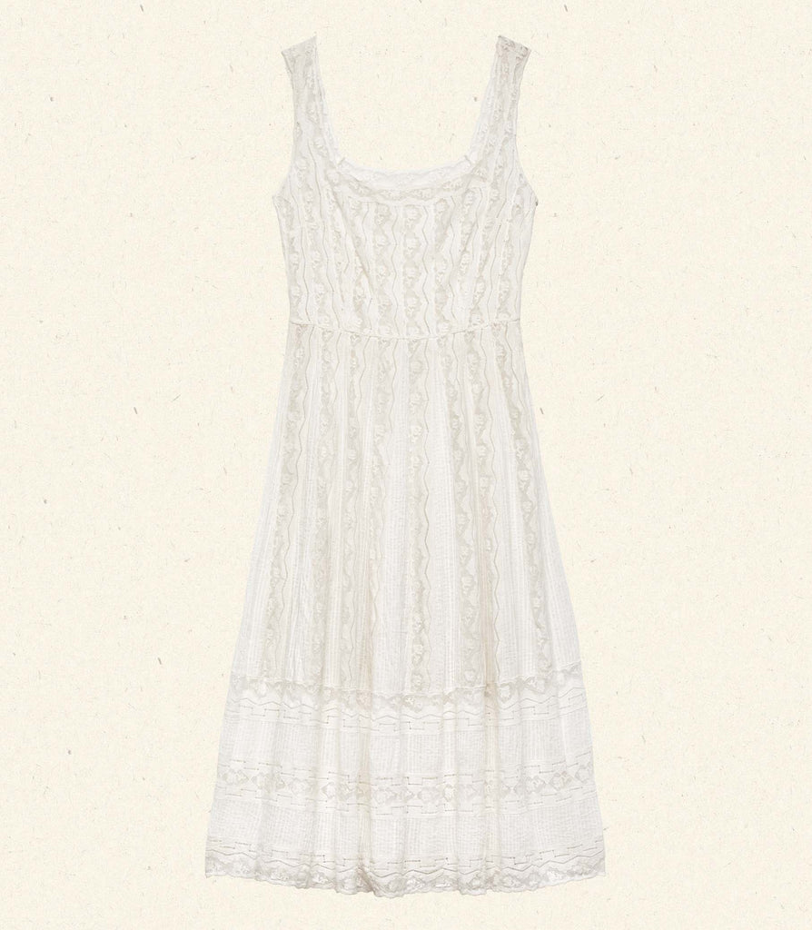 AGNESA DRESS -- SALT