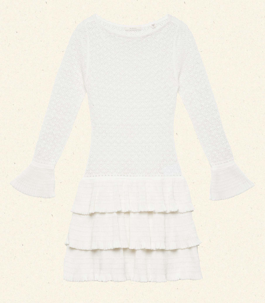 AMELINA DRESS -- IVORY