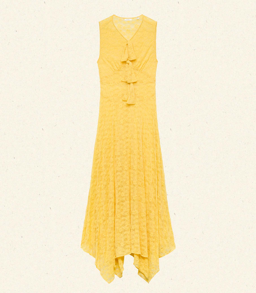 ANGELINE DRESS -- CITRUS