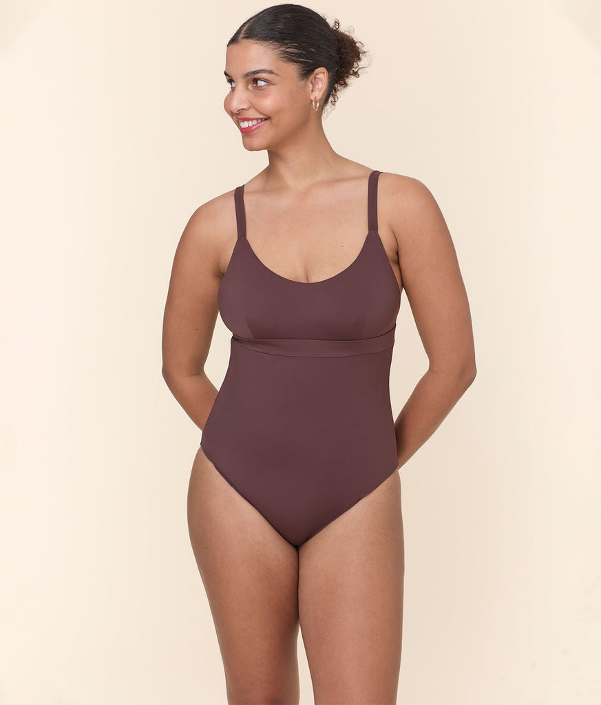 The Honolulu One Piece - Eco Nylon - Mink - Classic