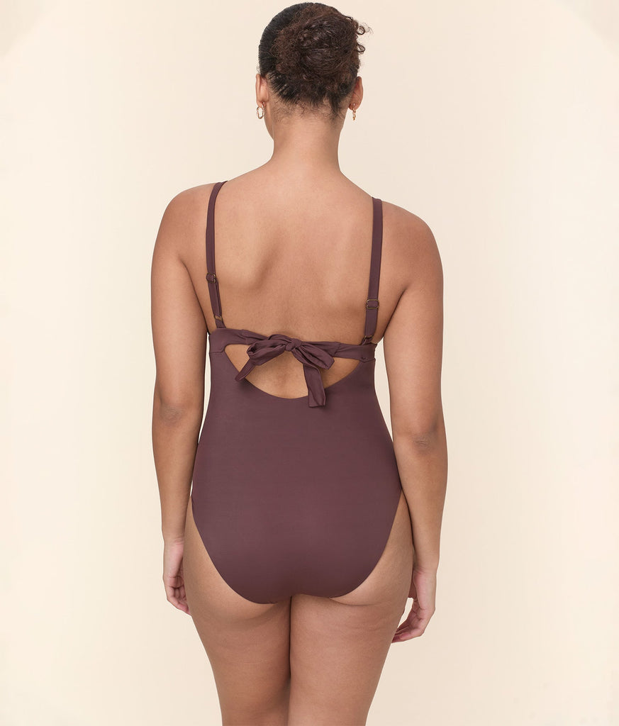 The Honolulu One Piece - Eco Nylon - Mink - Classic