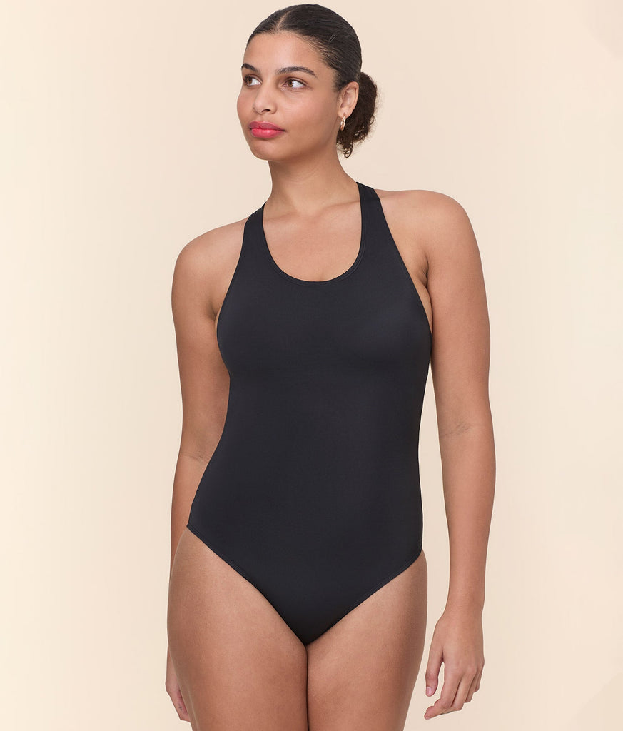 The Tulum One Piece - Flat - Black - Classic