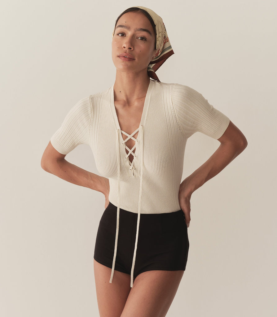 AUGUSTE TOP -- CREME