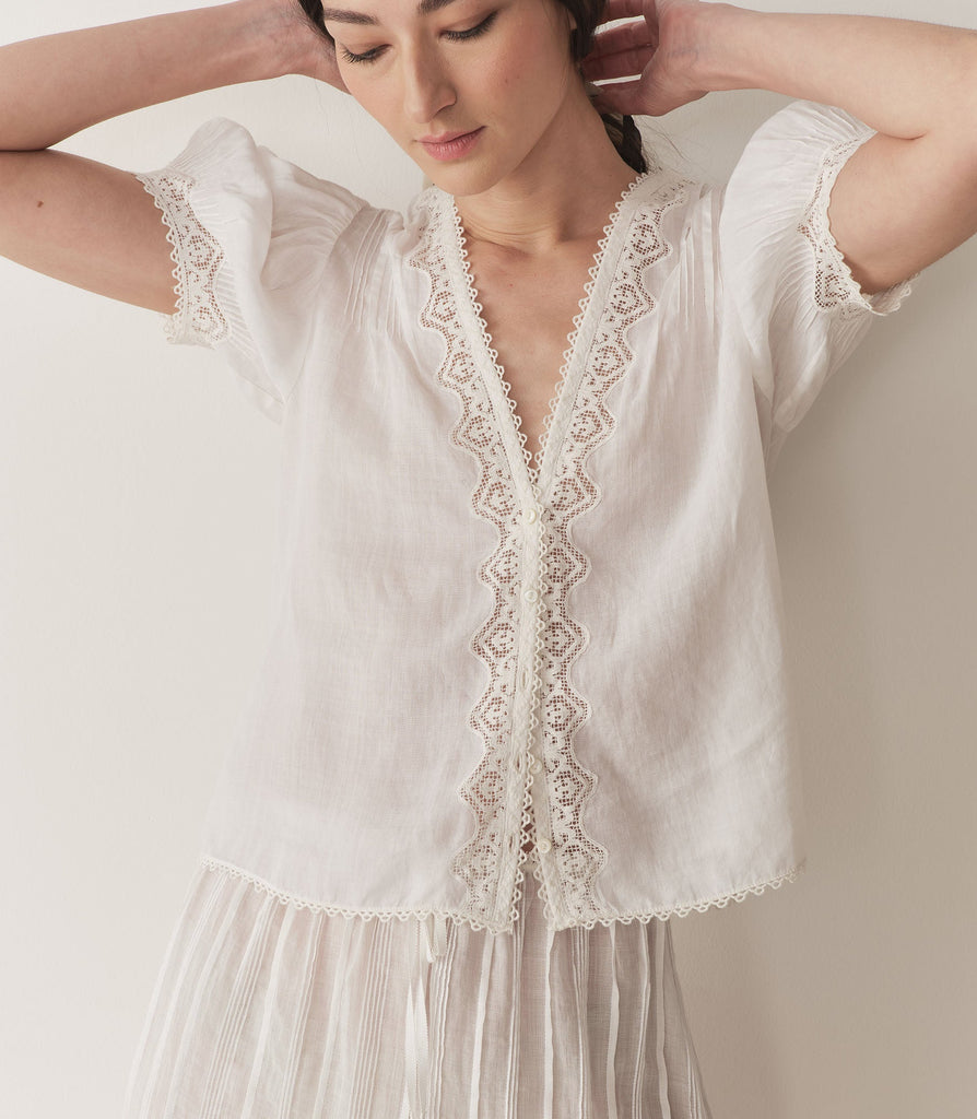 BRIGITTA TOP -- SALT