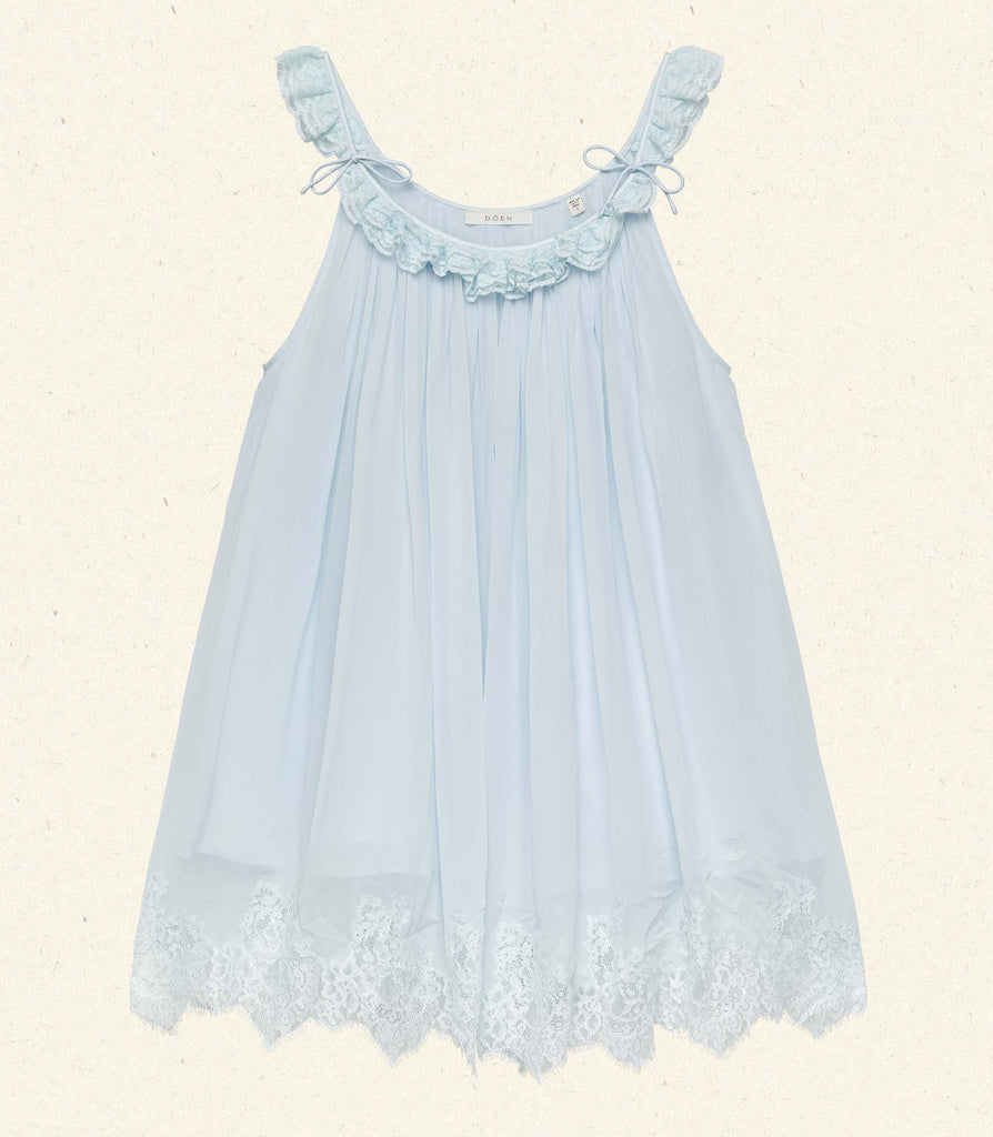 CECILIA DRESS -- ALICE BLUE
