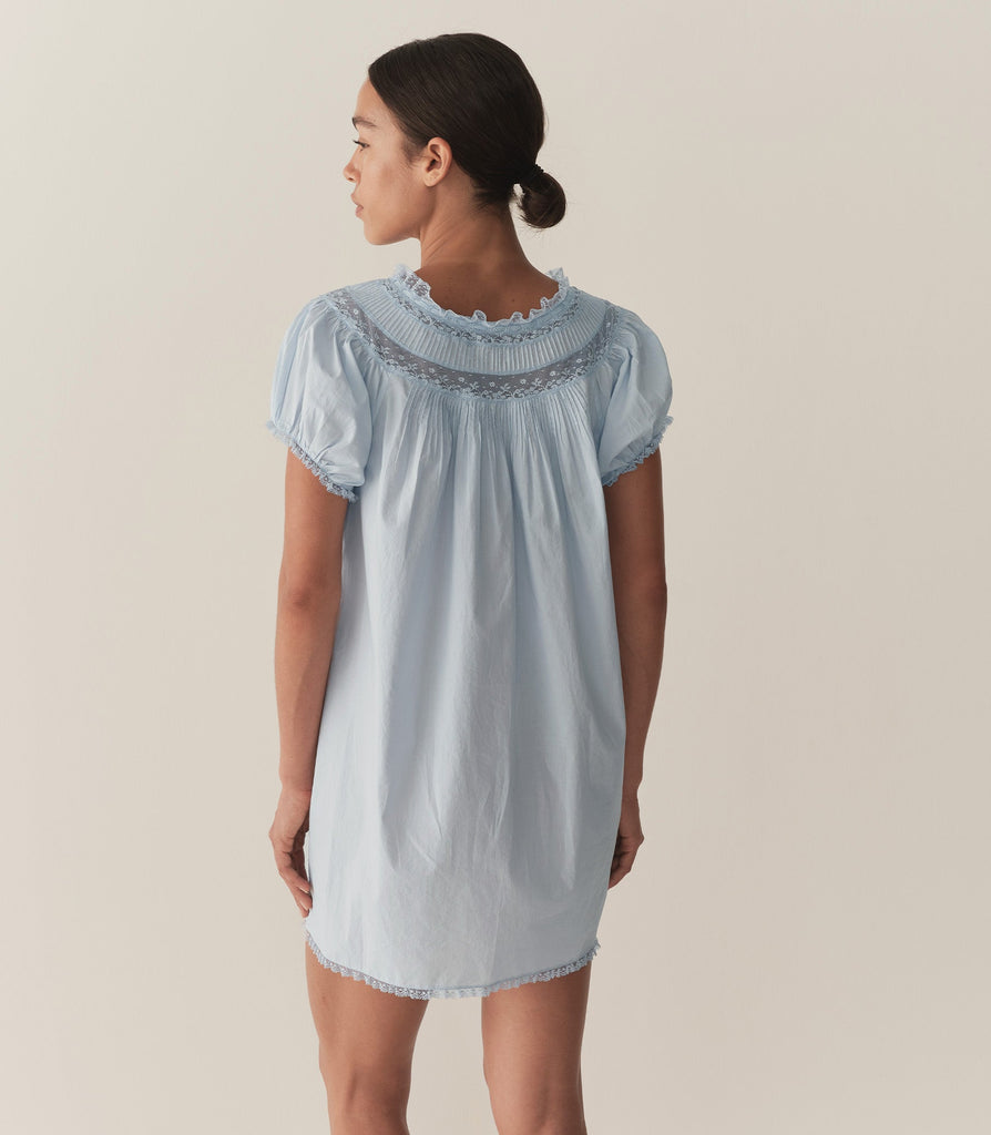 DAPHNE DRESS -- CLOUDLESS SKY