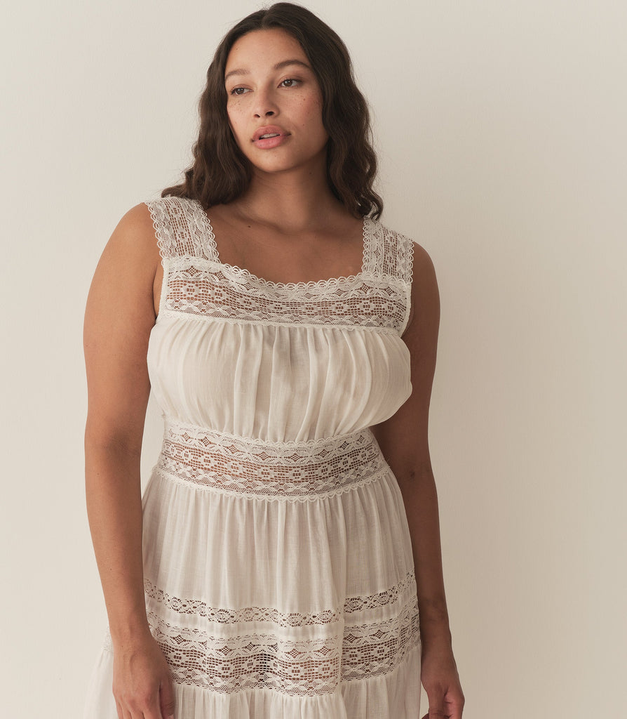 SIMONA DRESS -- SALT