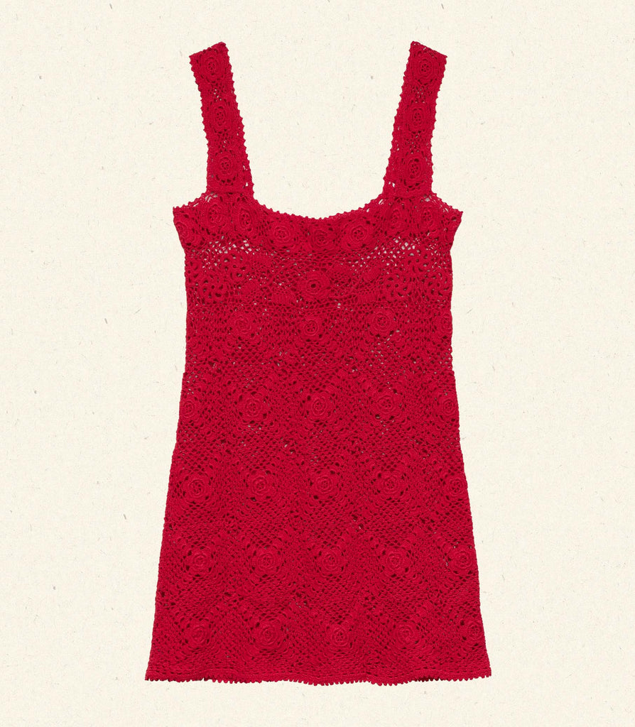 ELOISE DRESS -- RUBY