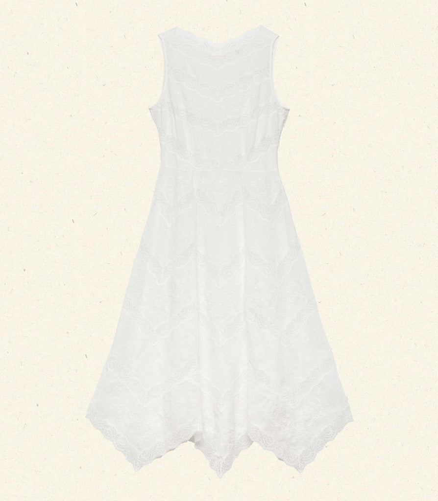 EVANORA DRESS -- SALT