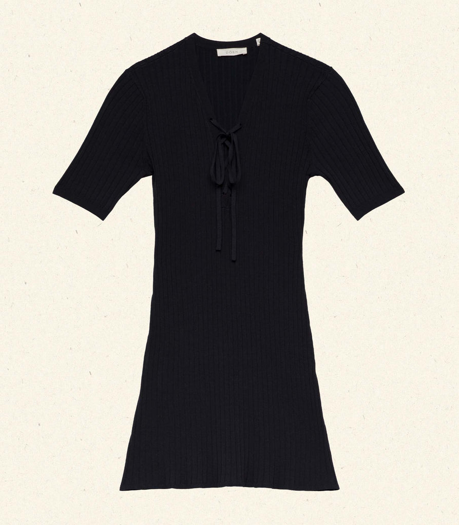 FAYBELLE DRESS -- NAVY