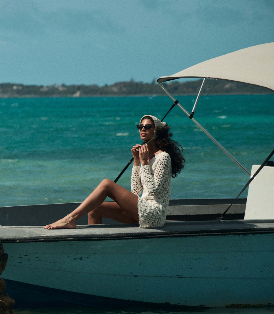 FLORINA DRESS -- PEARL