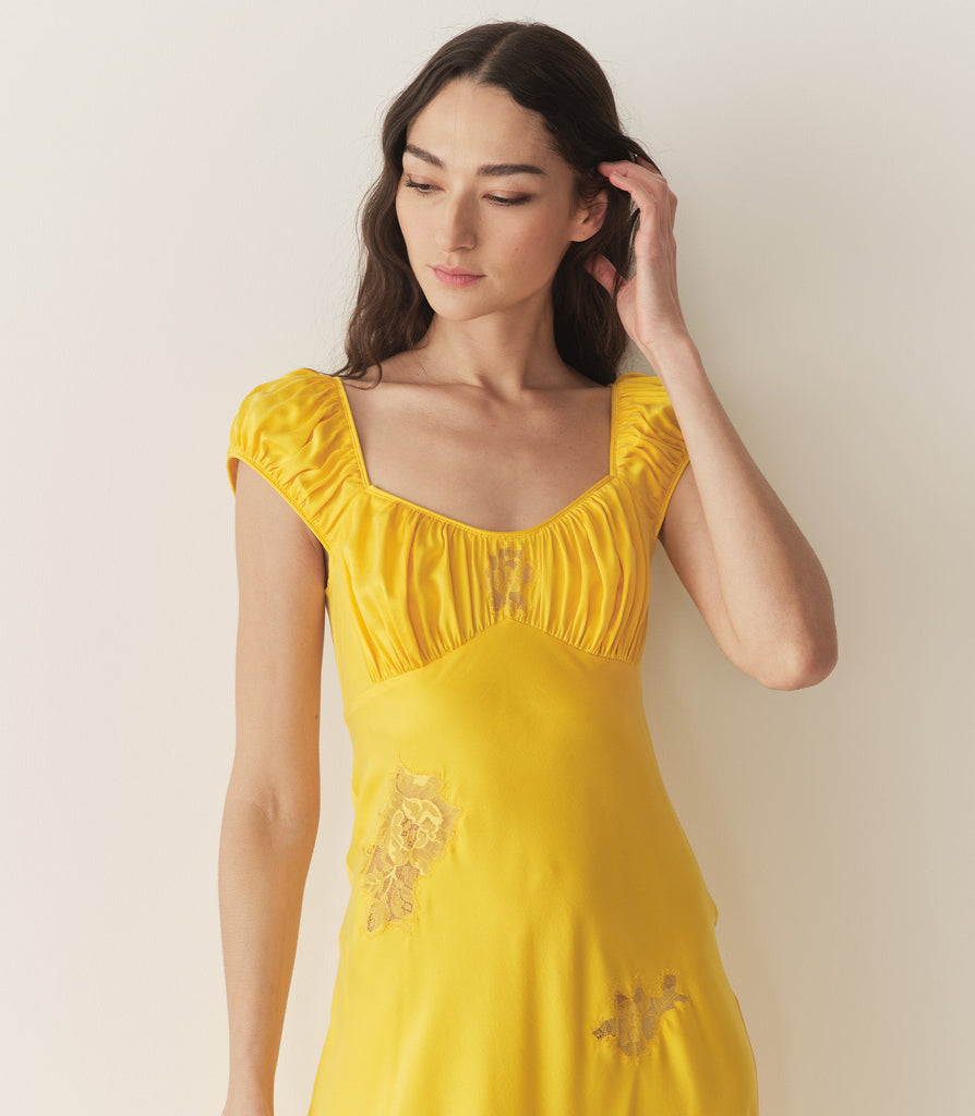 GWENDOLYN DRESS -- DAYLILY