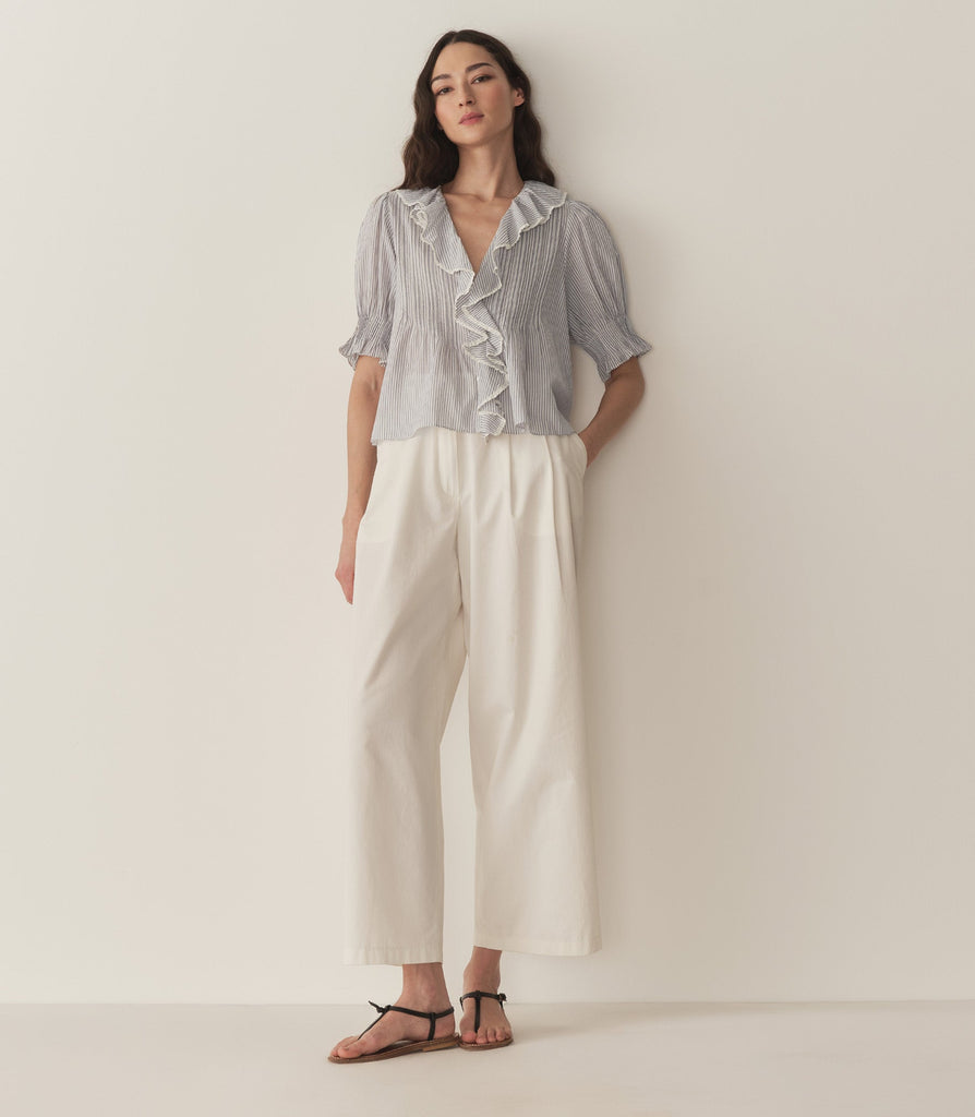 HENRI TOP -- ADELAIDE STRIPE