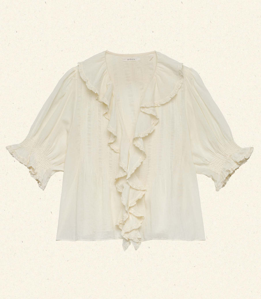 HENRI TOP -- CREME CITRON