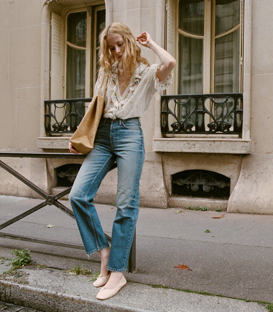 HETTIE TOP -- SEA SALT