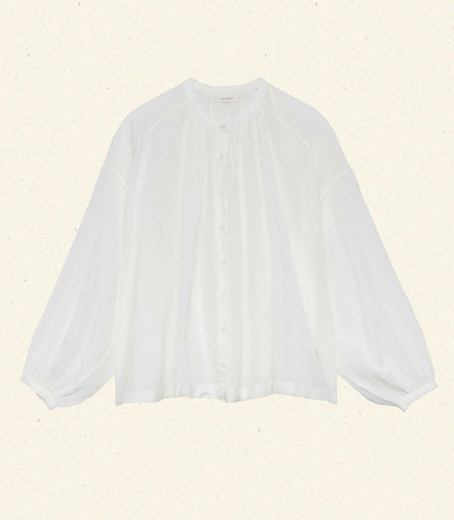 THE JANE BLOUSE -- SALT
