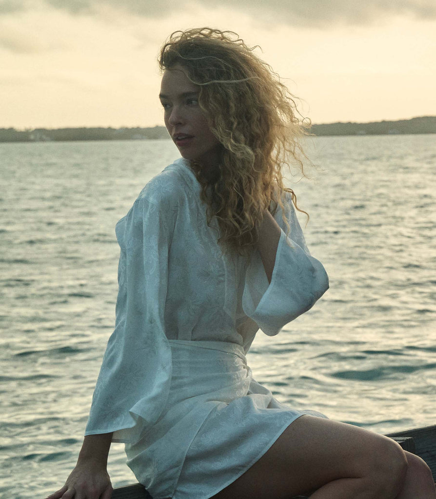 LEONA DRESS -- SALT MARGUERITE JOLIE