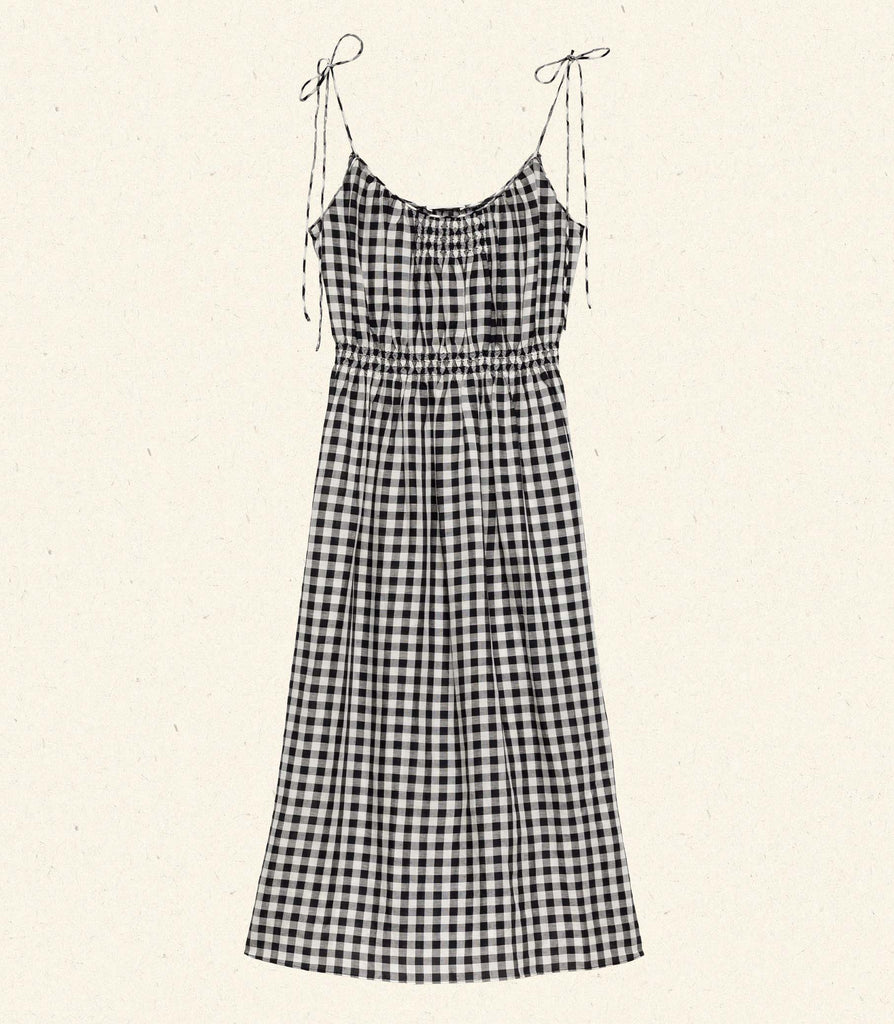 LESLIE DRESS -- MARILYN GINGHAM