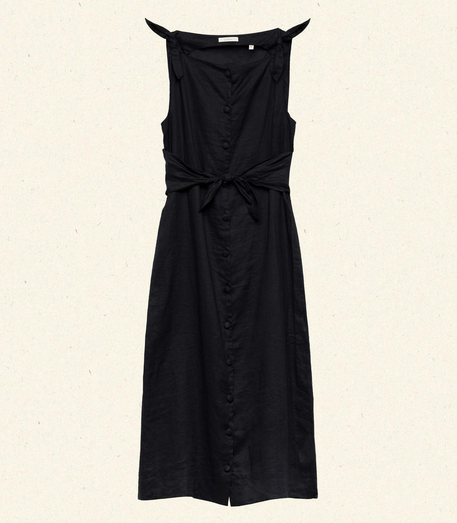 LEVINE DRESS -- BLACK