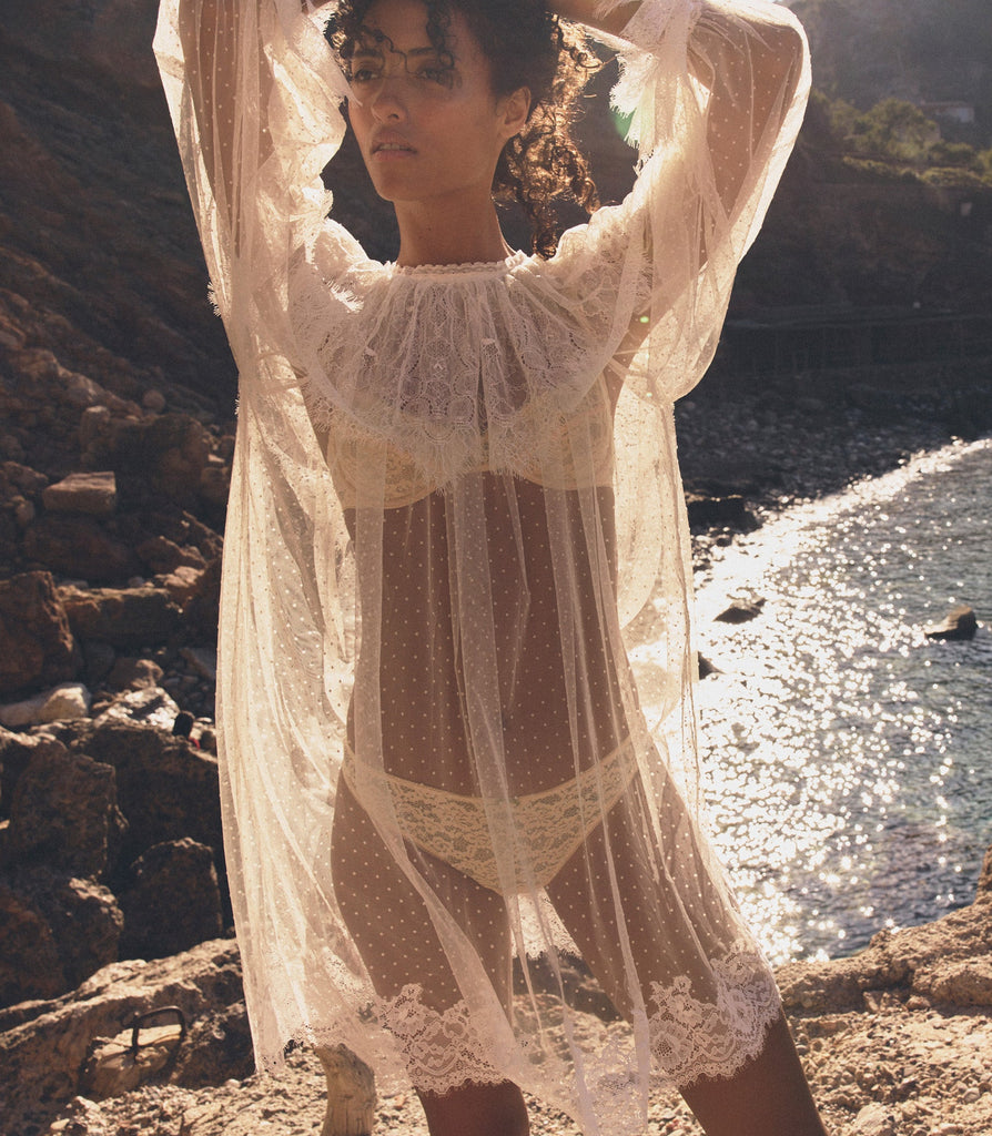 LILITH DRESS -- CREME DE LUNE