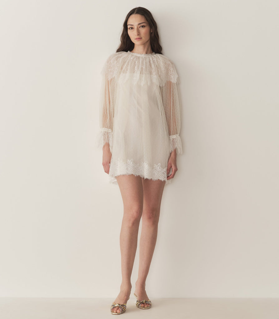 LILITH DRESS -- CREME DE LUNE