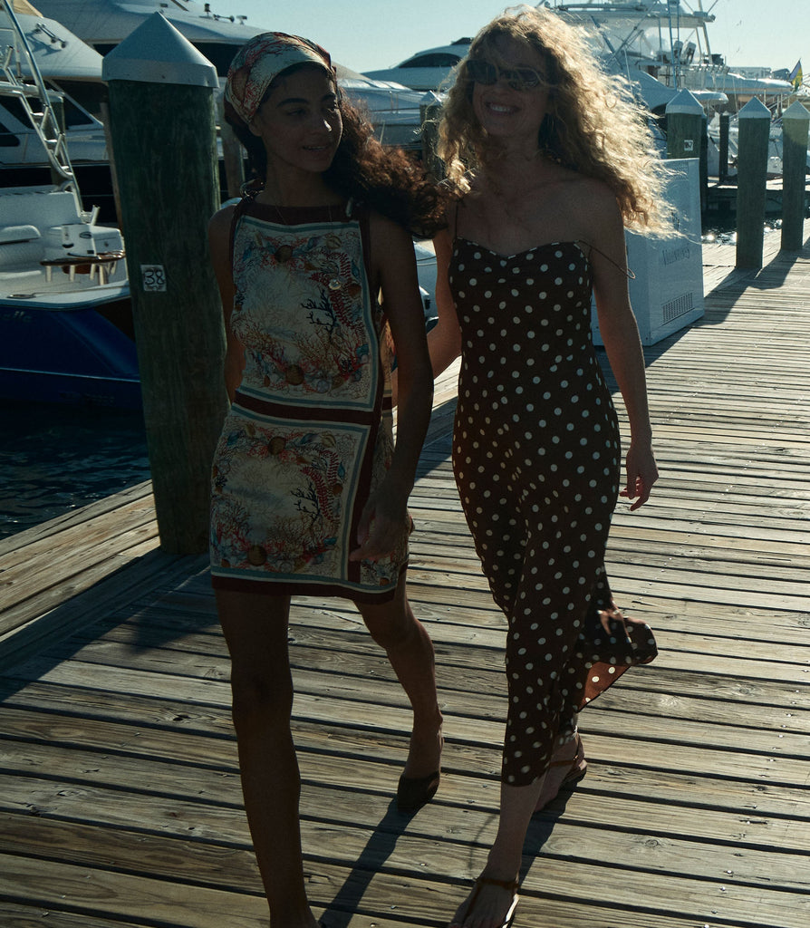 LORRAINE DRESS -- GEORGINE DOT