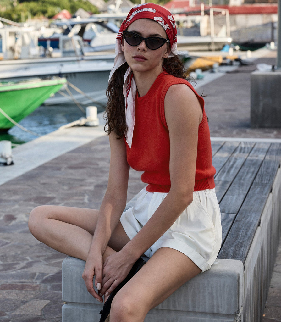 LOUDEN TOP -- CARMINE