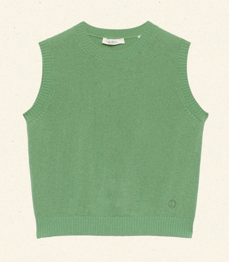 LOUDEN TOP -- LIGHT KELLY GREEN