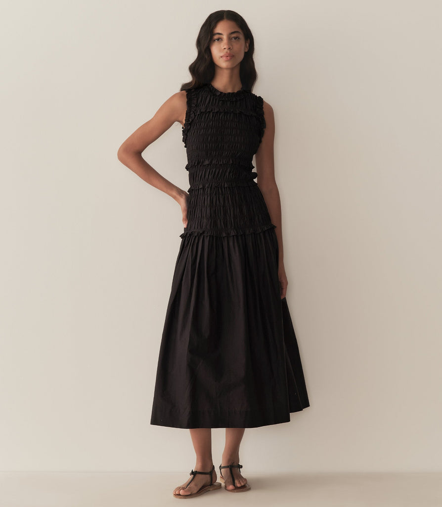 MALLORY DRESS -- BLACK