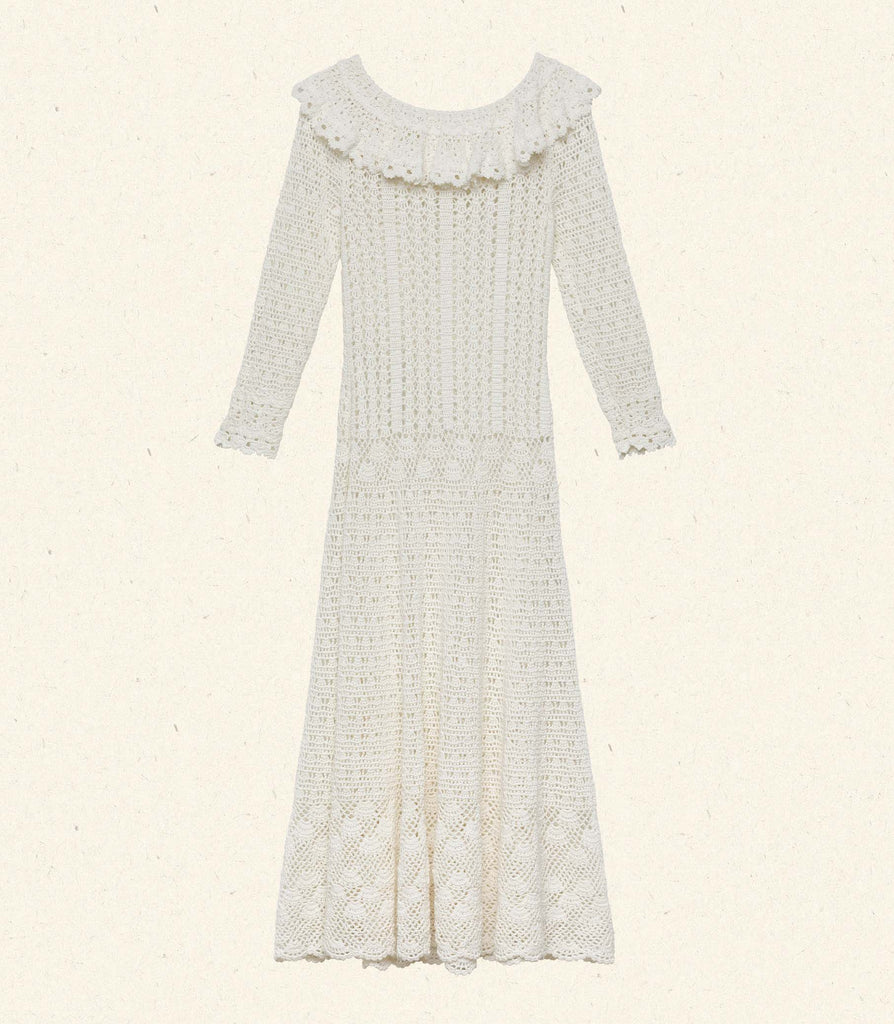 MARGOT DRESS -- PEARL