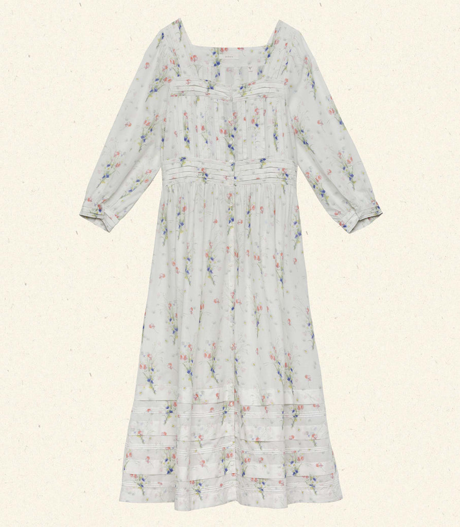 MINTA DRESS -- PAINTED BOUQUET