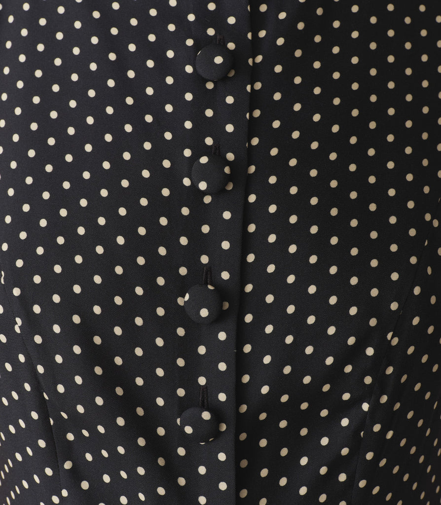 MONETTE DRESS -- HEPBURN DOT