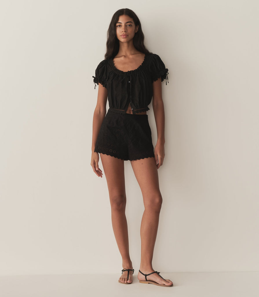NERA TOP -- BLACK