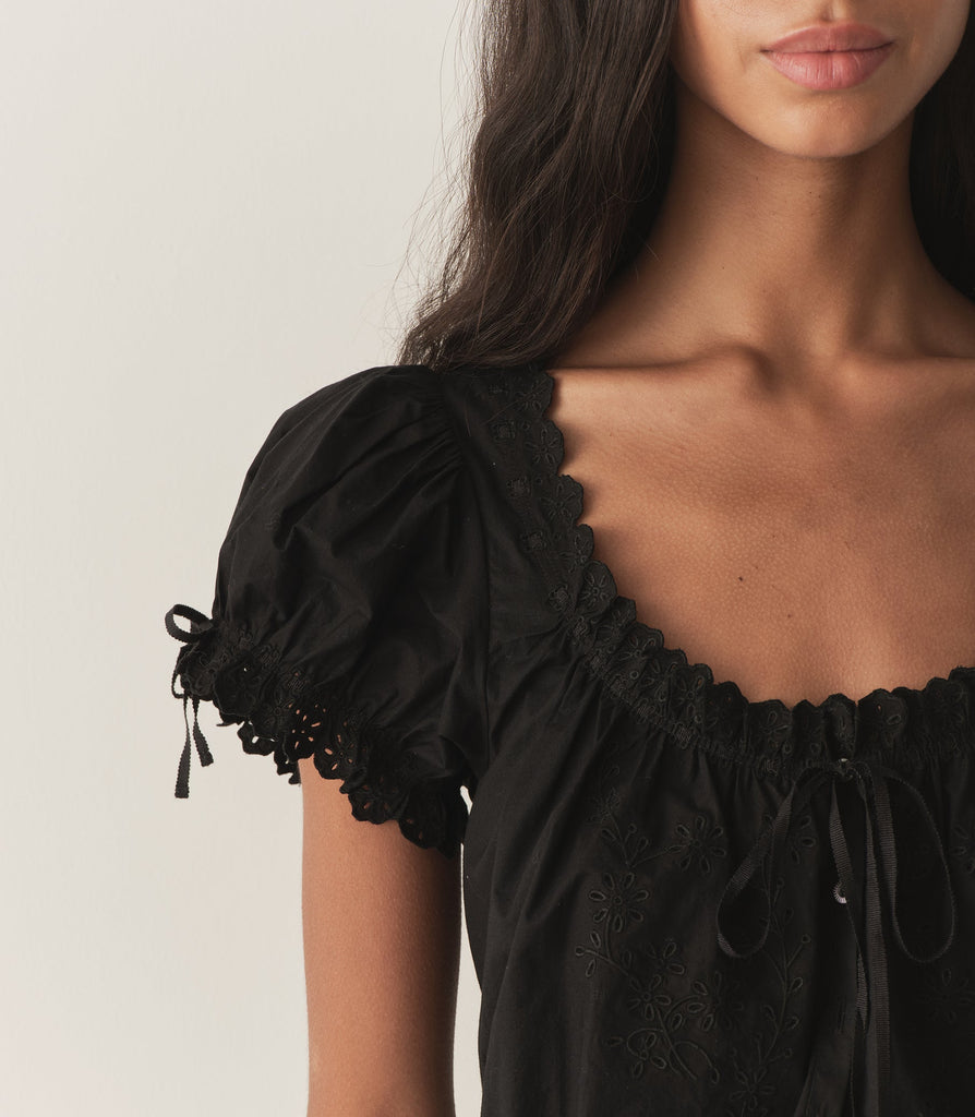 NERA TOP -- BLACK