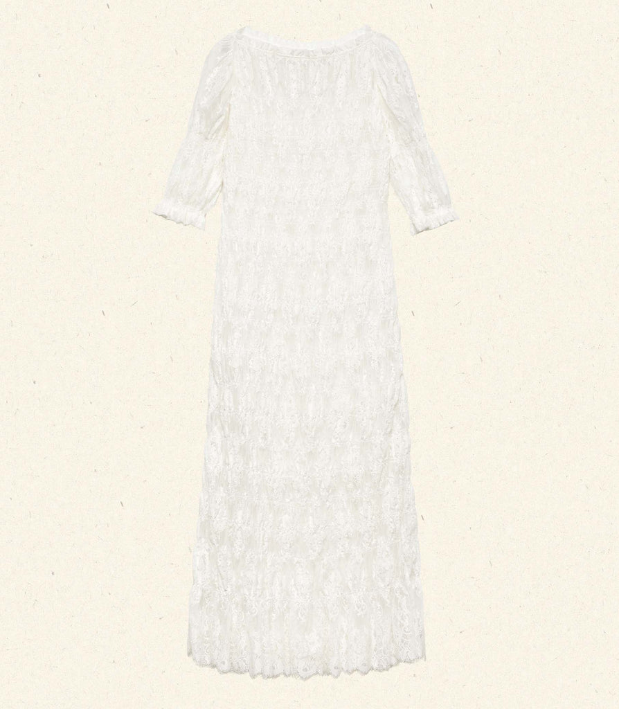 RAQUELLA DRESS -- SALT LACE