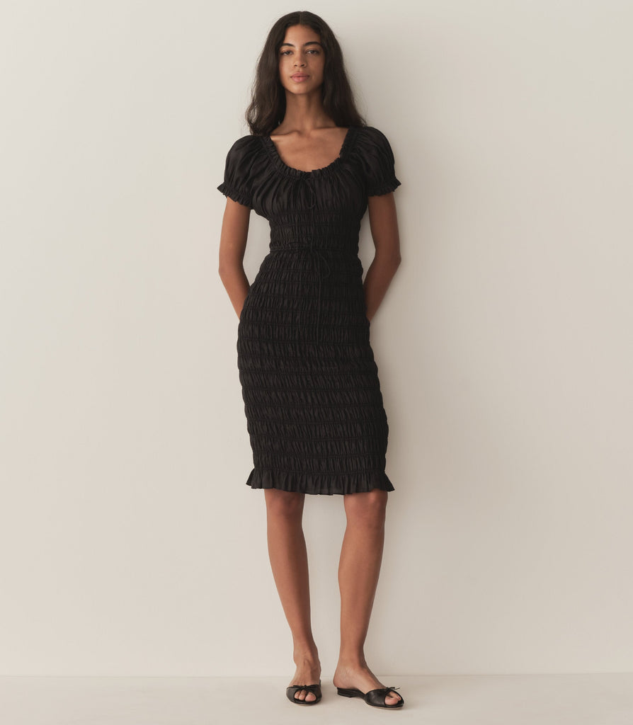 ROSALYNN DRESS -- BLACK