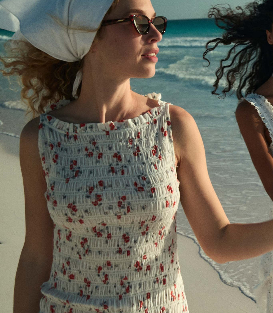 ROSINE DRESS -- POPPY FIELD