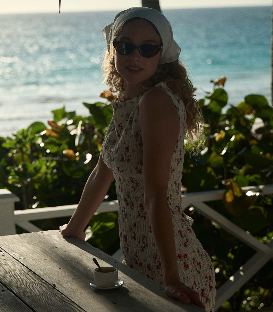 ROSINE DRESS -- POPPY FIELD