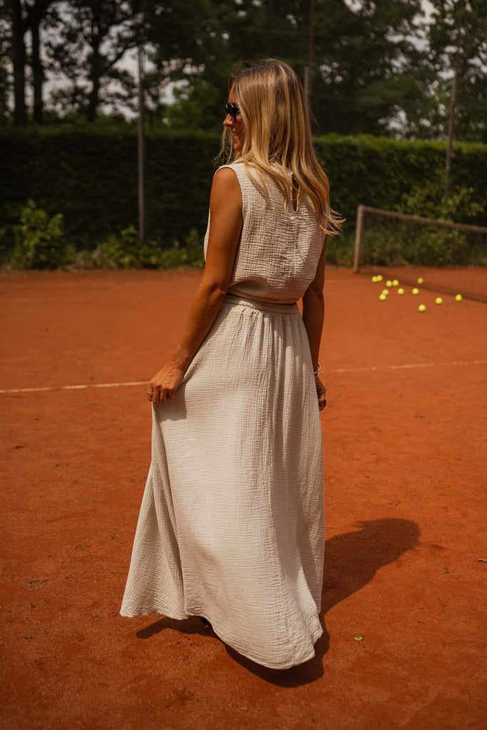 Beige Alyssa Skirt