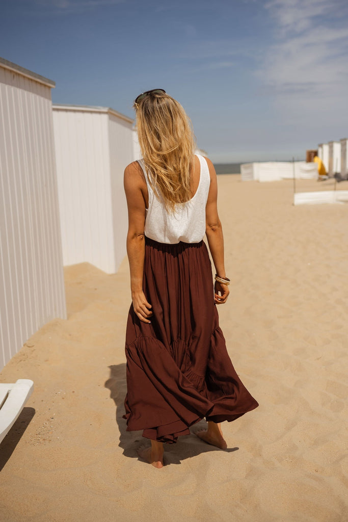 Brown Manhattan Skirt